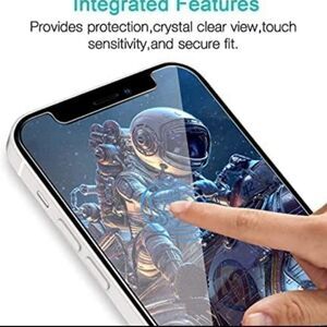 iPhone 12/12 Pro Tempered Glass Screen Protector Brand New!